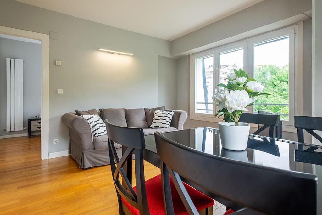 Apartamento A 5Min De La Playa De Ondarreta San Sebastián Exteriör bild